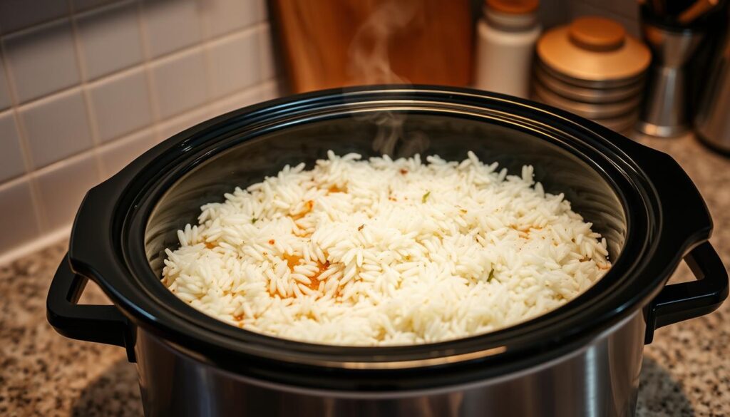 Crock Pot Rice Cooking Technique