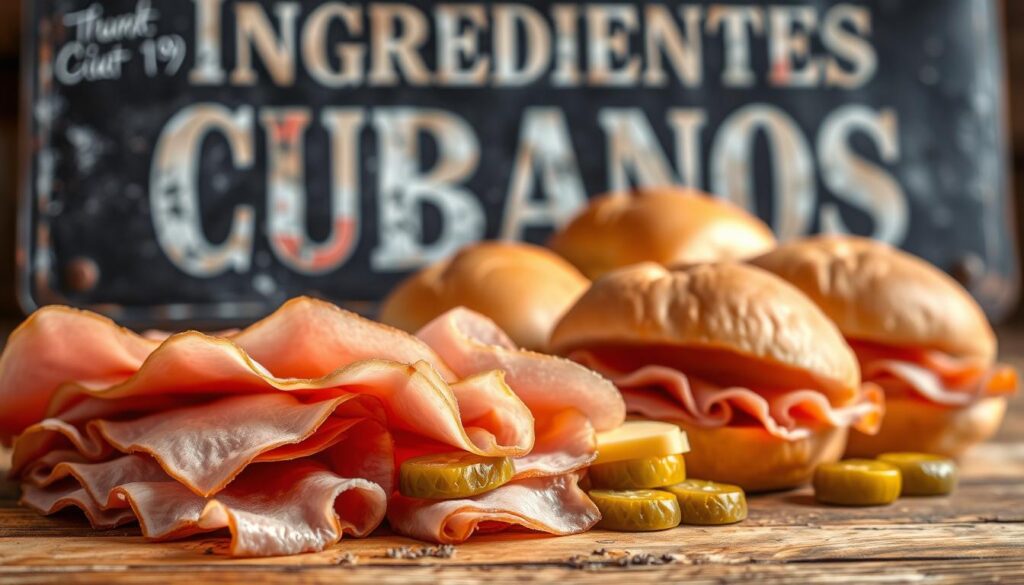 Cubano Sandwich Ingredients