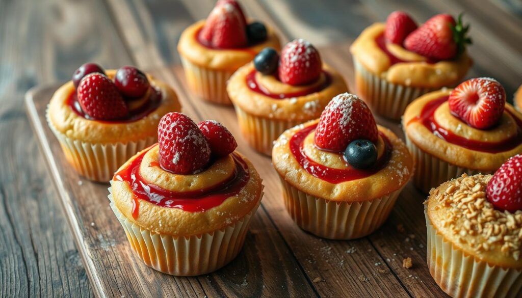 Customized Strawberry Muffins