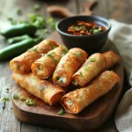 Egg Roll Wrapper Goat Cheese Jalapeno Recipe