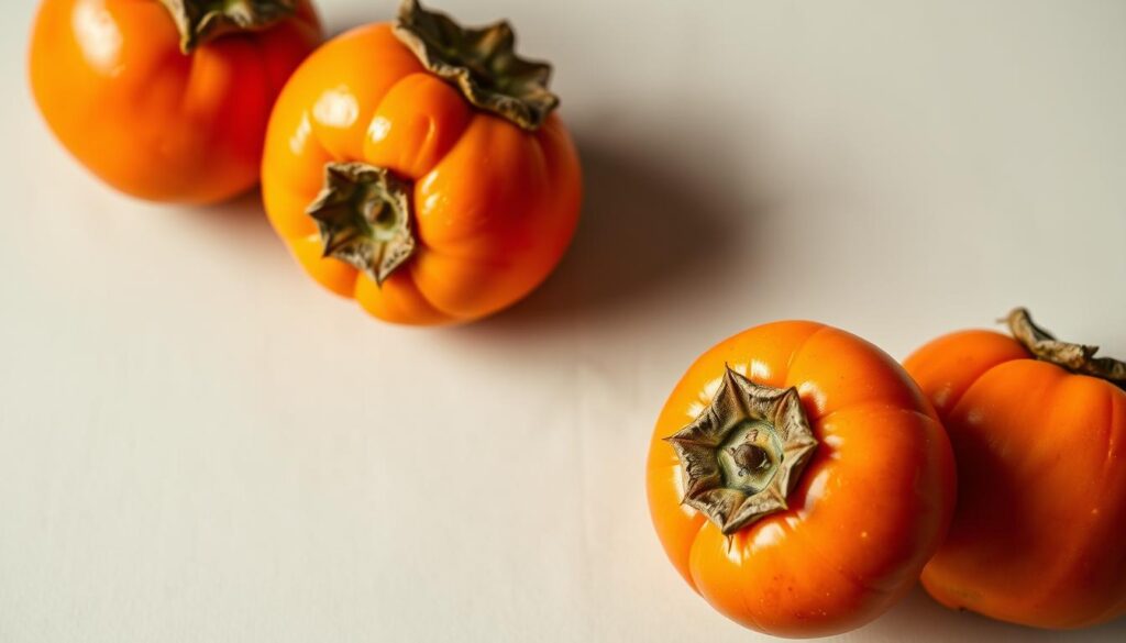 Fresh Ripe Persimmons for Baking