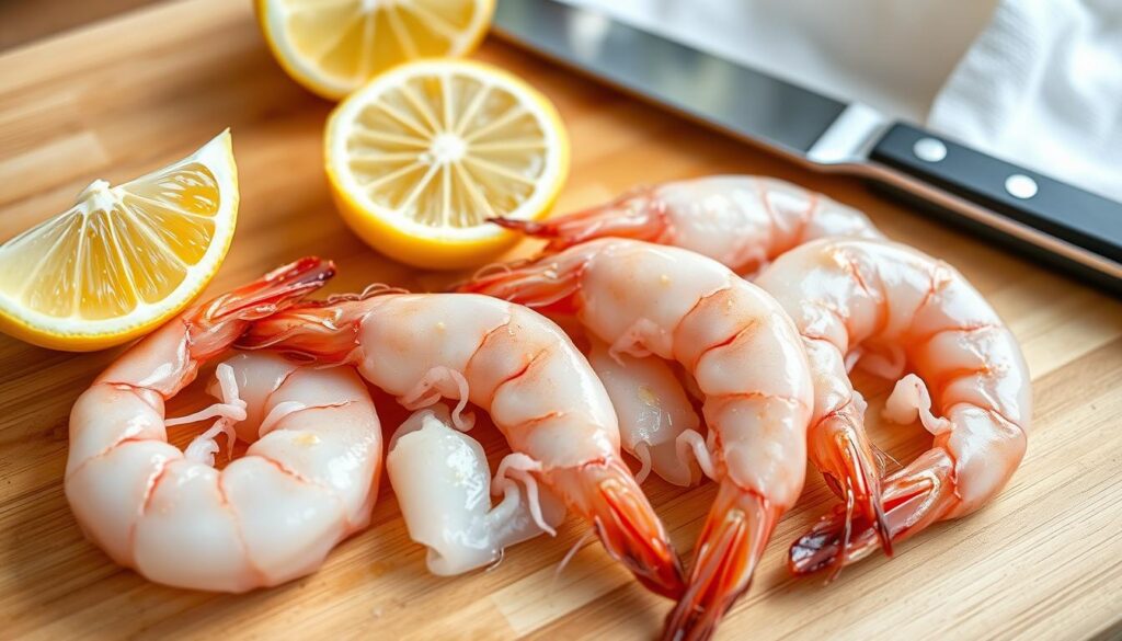 Fresh Shrimp Preparation