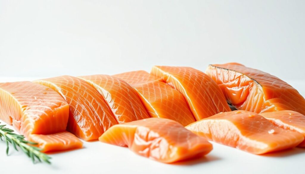 Fresh Wild-Caught Salmon Selection