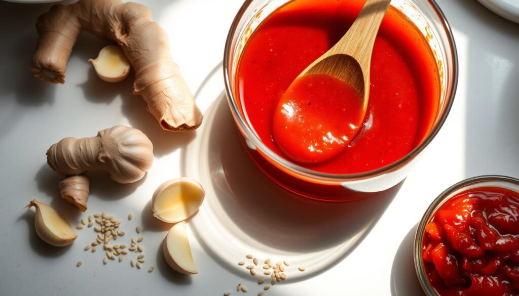 Gochujang Marinade Preparation