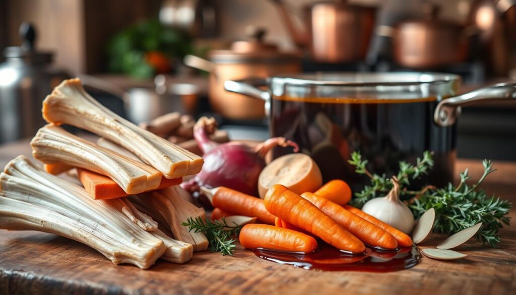 Ingredients for Homemade Demi Glace