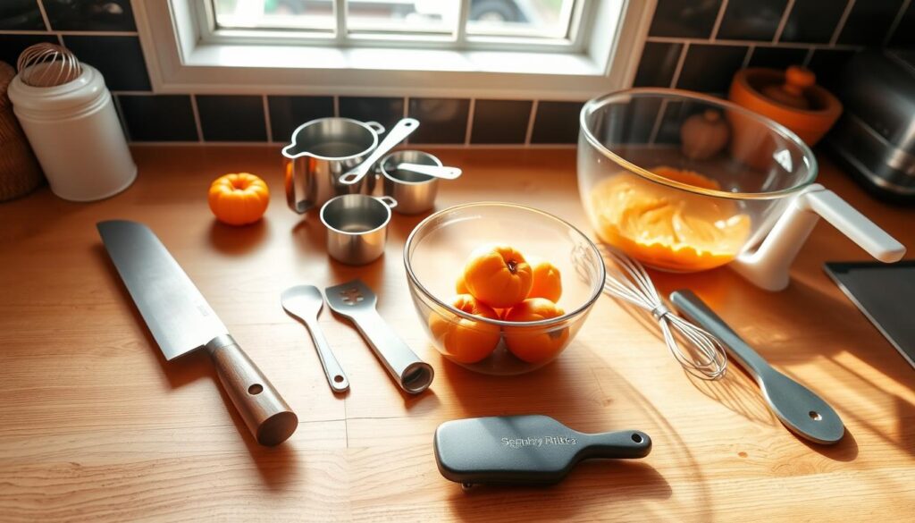 Kitchen Tools for Persimmon Bars