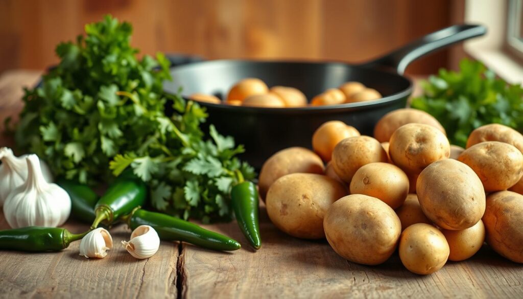 Mexican Breakfast Potato Ingredients