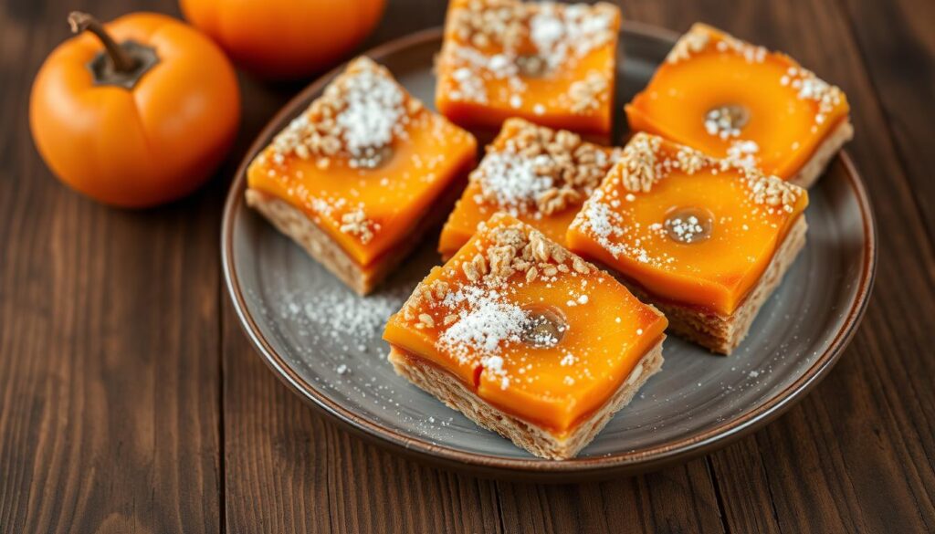 Persimmon Dessert Bars