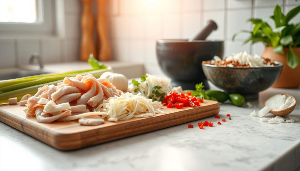 Pork Stew Ingredient Preparation