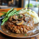 Salisbury Steak Recipe with Ground Chicken