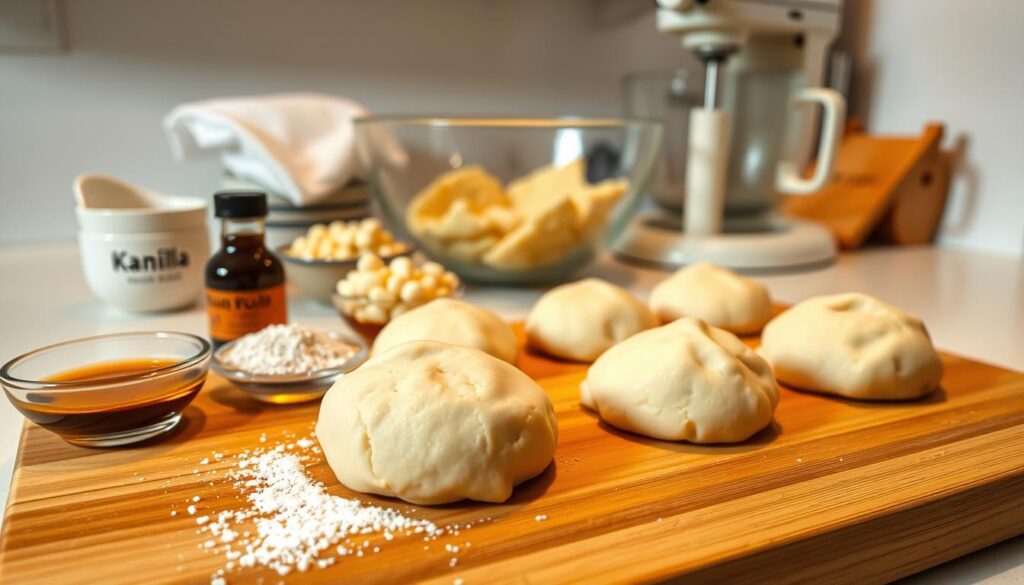 Shiroi Koibito Cookie Dough Preparation