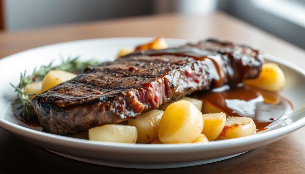 Should you eat steak and potatoes together