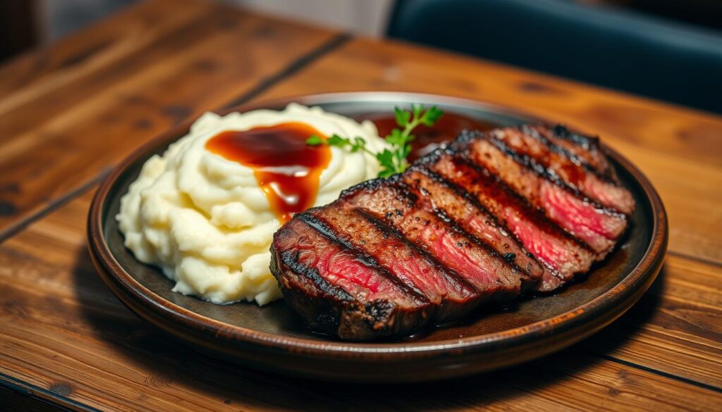 Steak and Mashed Potatoes Flavor Pairing