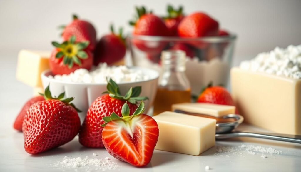 Strawberry Muffin Ingredients