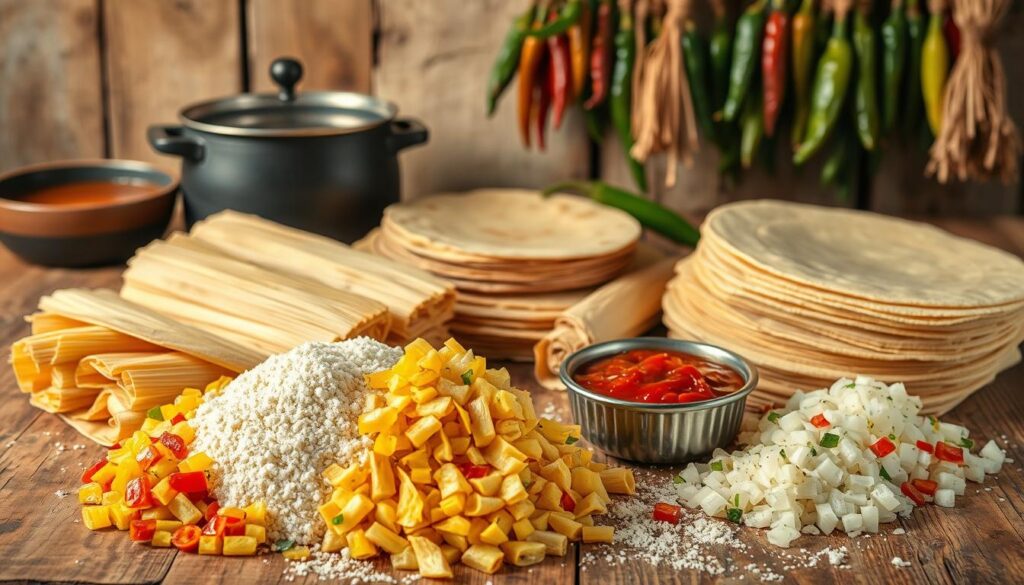 Tamale Ingredients Preparation