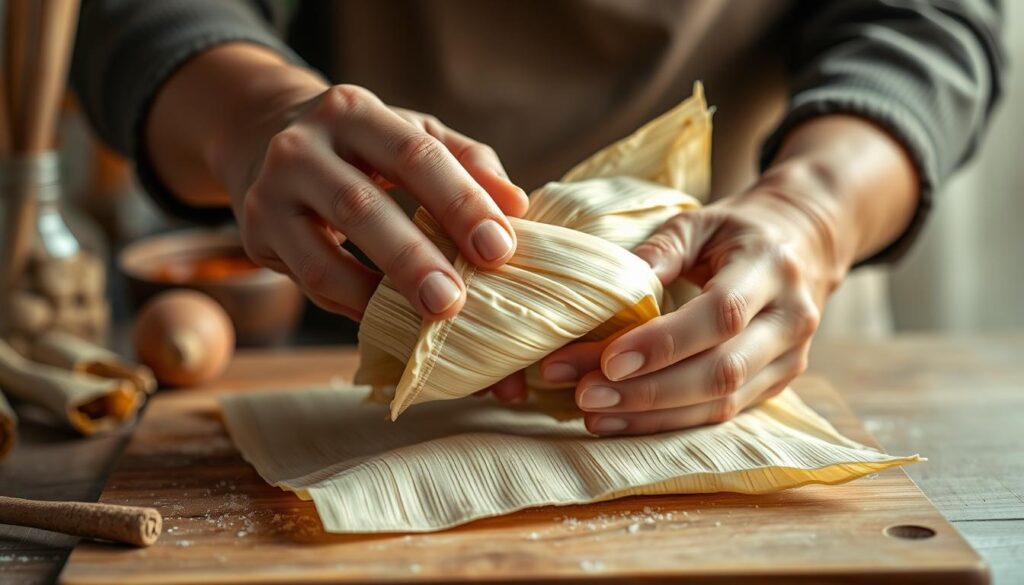 Tamale Wrapping Techniques