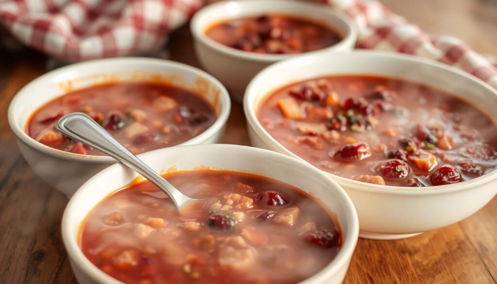 Turkey Cranberry Chili Leftovers