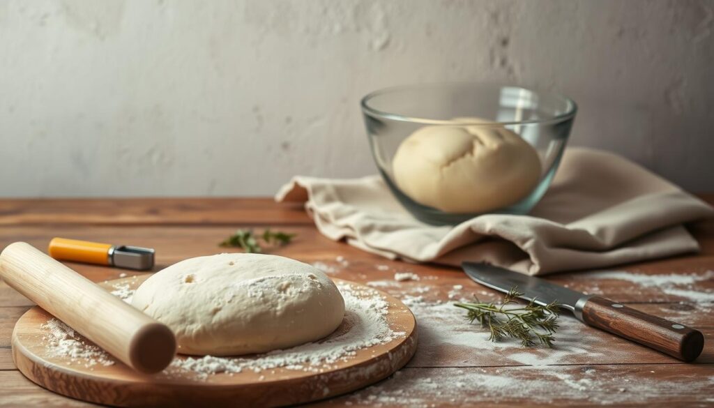 Vegan Bread Dough Preparation