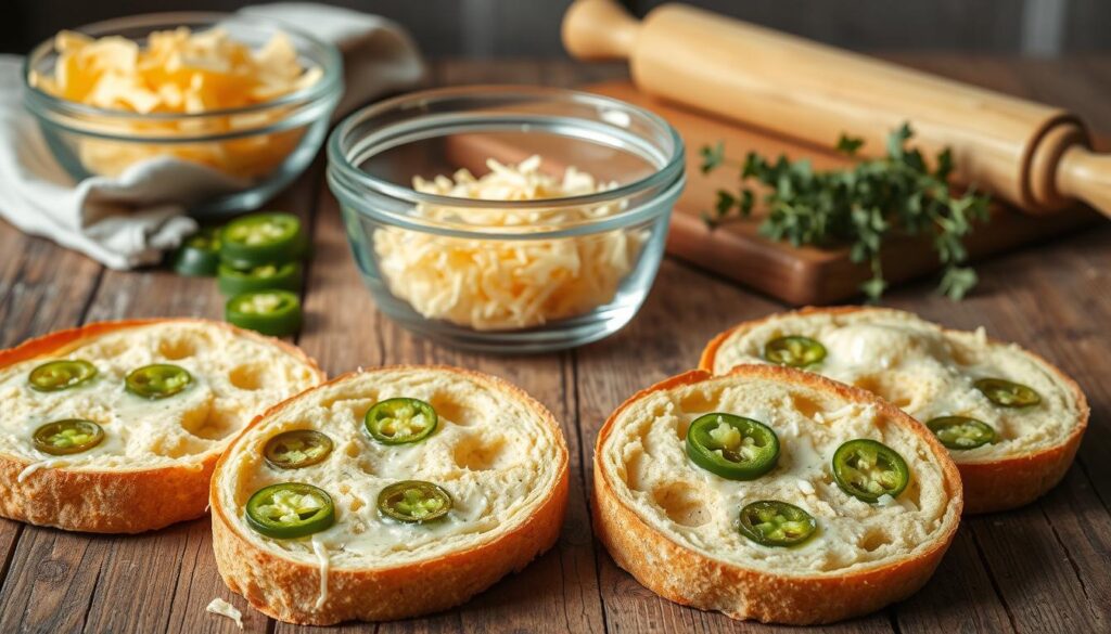 Vegan Jalapeño Cheese Bread Ingredients