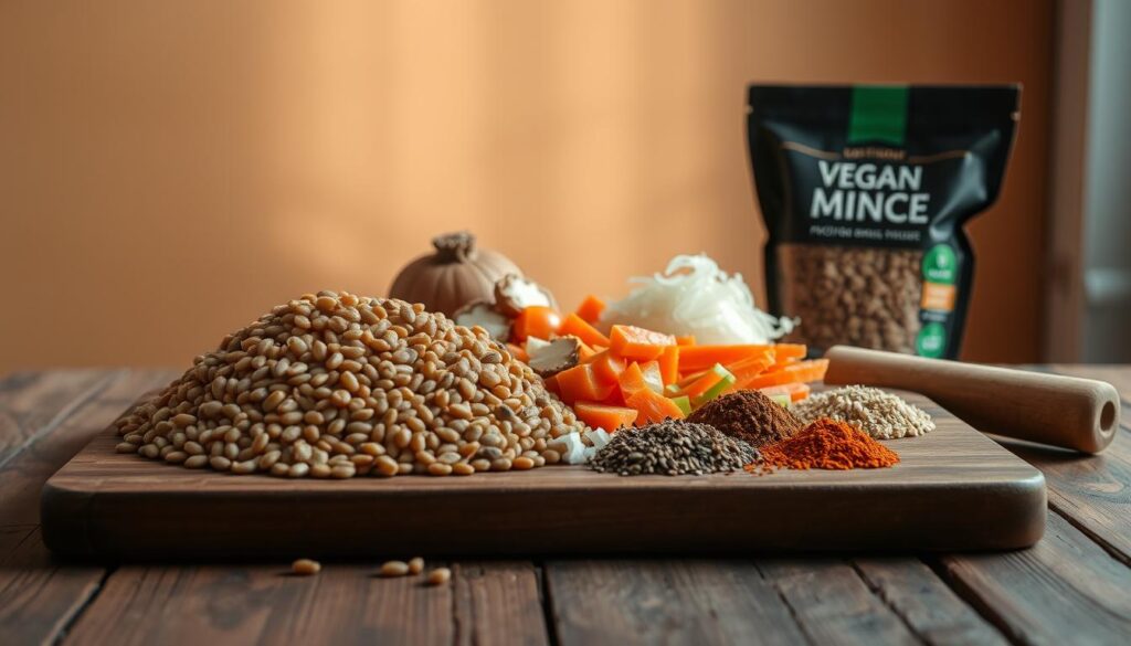 Vegan Mince Ingredients