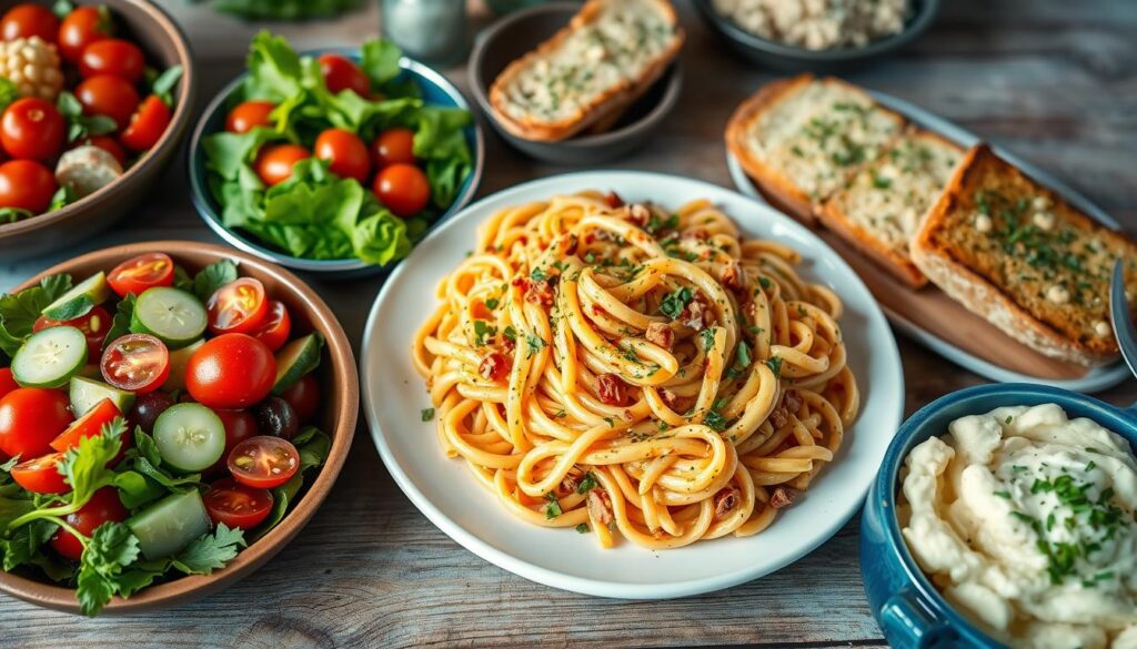 Vegetarian Pasta Bake Side Dishes