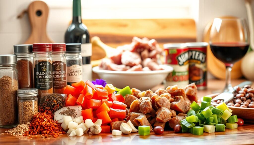 Venison Chili Ingredients