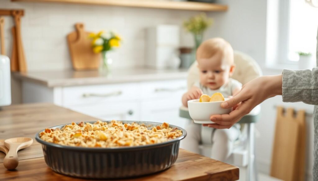 apple crumble recipe for baby