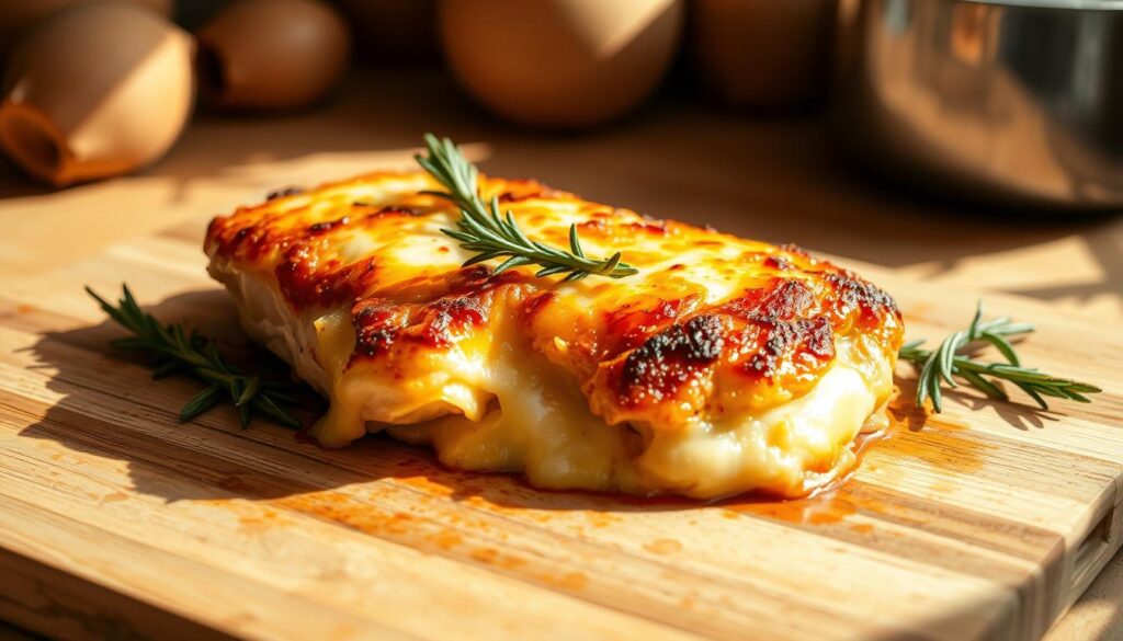 chicken and cheese jalouise recipe